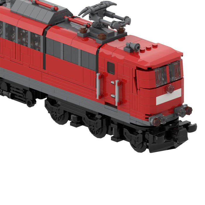 BR151 German Heavy-Duty Electric Locomotive Building Blocks-LesDiy-Locomotive-