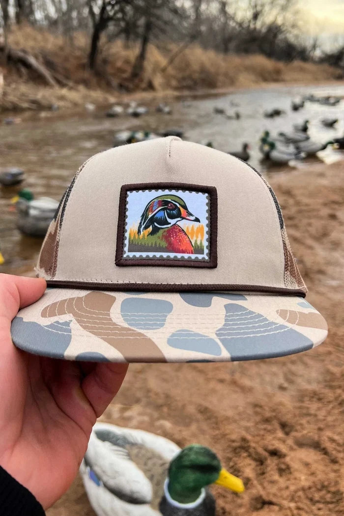 Camo Wood Duck Stamp