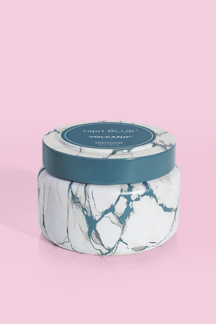Capri Blue Marble 8.5oz Travel Tin
