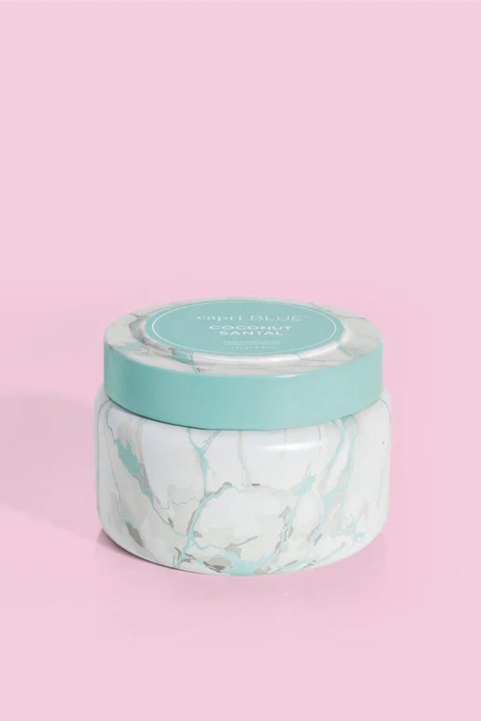 Capri Blue Marble 8.5oz Travel Tin