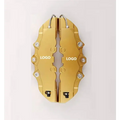 Car Craft Break Cover Caliper Cover Golden Large