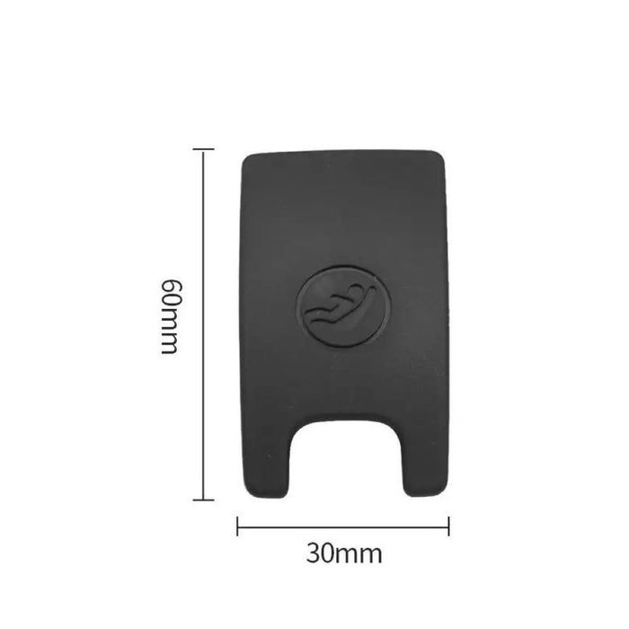 Car Craft Compatible With Audi A4 2008-2016 A6 2013-2018 Child Seat Belt Lock Cover Isofix Cover Gray CC-8928 - CAR CRAFT INDIA