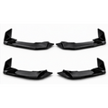 Car Craft Compatible With Audi A4 B9 2017-2020 Rs4 Front Bumper Lip Splitter Skirt Trim A4-023 024 GC CC-11117