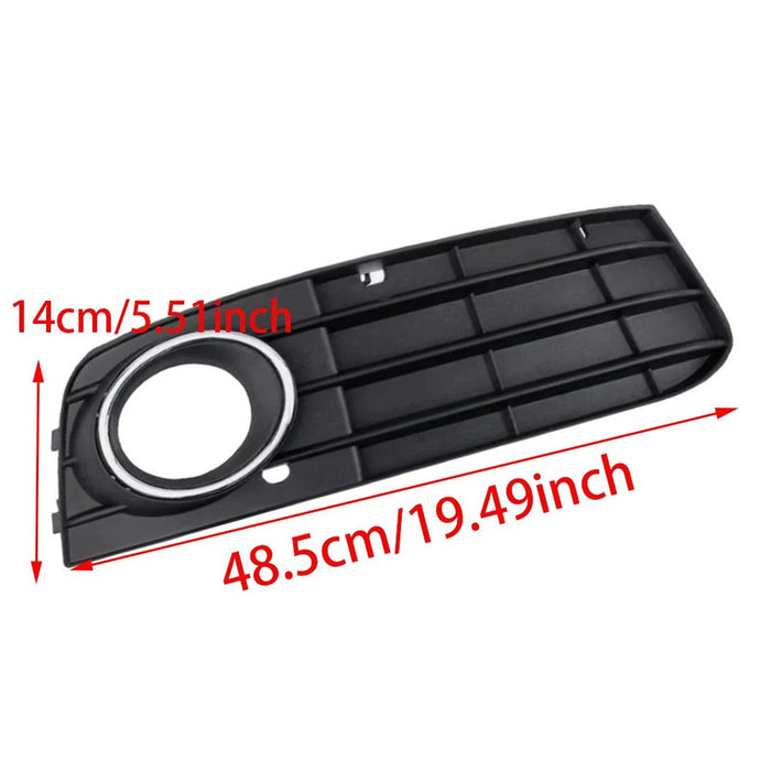 Car Craft Compatible With Audi A4l A4 B8 2009-2012 Car Front Bumper Fog Lights Lamp Cover Grill Grille - CAR CRAFT INDIA