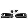 Car Craft Compatible With Audi A4l B9 S4 Fog Lamp Grill