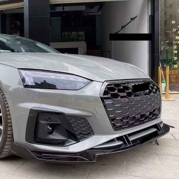 Car Craft Compatible With Audi A5 2017-2020 S5 Rs5 Front Bumper Lip Splitter Skirt Trim A5-030/031 Gc - CAR CRAFT INDIA