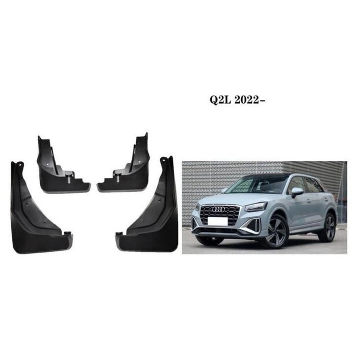 Car Craft Compatible With Audi Q2 2022+ Car Tyre Mudflaps Mud Flap Mud Guard Fender Splash Guard Au2028 CC-7391 - CAR CRAFT INDIA
