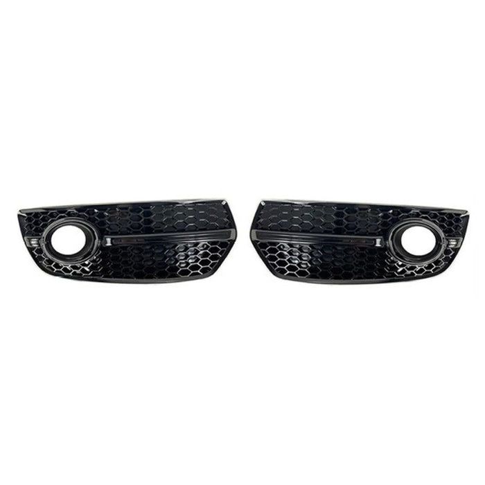 Car Craft Compatible With Audi Q5 2008-2012 Upgraded Front Bumper Fog Lamp Light Grill Cover Q5-021 Gc CC-11162