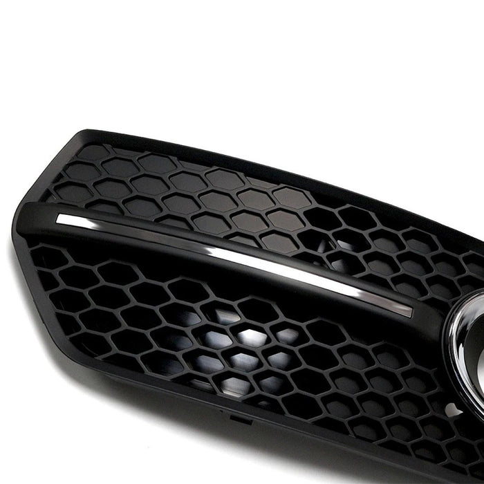 Car Craft Compatible With Audi Q5 2008-2012 Upgraded Front Bumper Fog Lamp Light Grill Cover Q5-021 Gc CC-11162