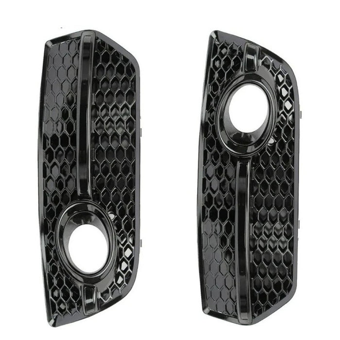 Car Craft Compatible With Audi Q5 2008-2012 Upgraded Front Bumper Fog Lamp Light Grill Cover Q5-021 Gc CC-11162