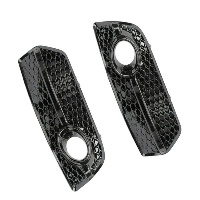 Car Craft Compatible With Audi Q5 2008-2012 Upgraded Front Bumper Fog Lamp Light Grill Cover Q5-021 Gc CC-11162