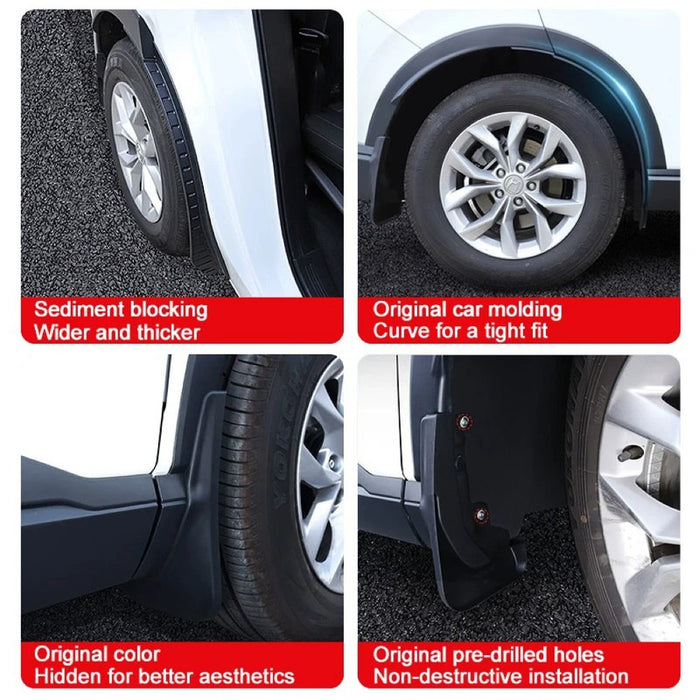 Car Craft Compatible With Audi Q5 2018+ Car Tyre Mudflaps Mud Flap Mud Guard Fender Splash Guard Au2012 CC-7402 - CAR CRAFT INDIA