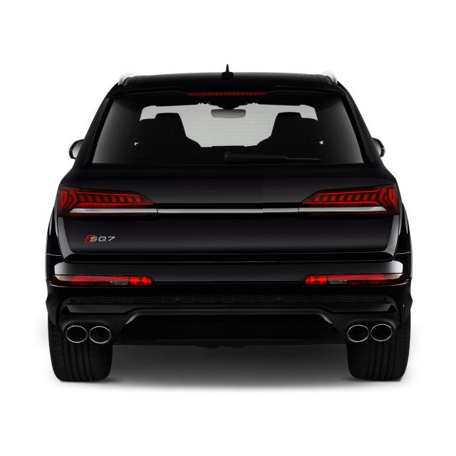 Car Craft Compatible with Audi Q7 2016-2024 Roof Wing Rear Spoiler Ar-audi-058 Glossy Black - CAR CRAFT INDIA