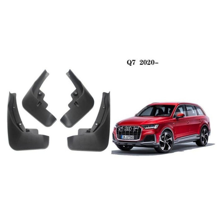 Car Craft Compatible With Audi Q7 2020 Car Tyre Mudflaps Mud Flap Mud Guard Fender Splash Guard Au2024 CC-7406 - CAR CRAFT INDIA