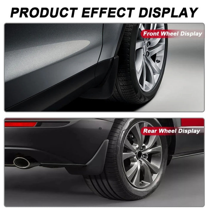 Car Craft Compatible With Audi Q7 2020 Car Tyre Mudflaps Mud Flap Mud Guard Fender Splash Guard Au2024 CC-7406 - CAR CRAFT INDIA