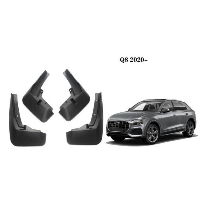 Car Craft Compatible With Audi Q8 2020 Car Tyre Mudflaps Mud Flap Mud Guard Fender Splash Guard Au2022 CC-7407 - CAR CRAFT INDIA