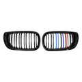 Car Craft Compatible With Bmw 3 Series E46 1998-2004 Upgrade Front Bumper Show Grill Tri Colour 2 Door - CAR CRAFT INDIA
