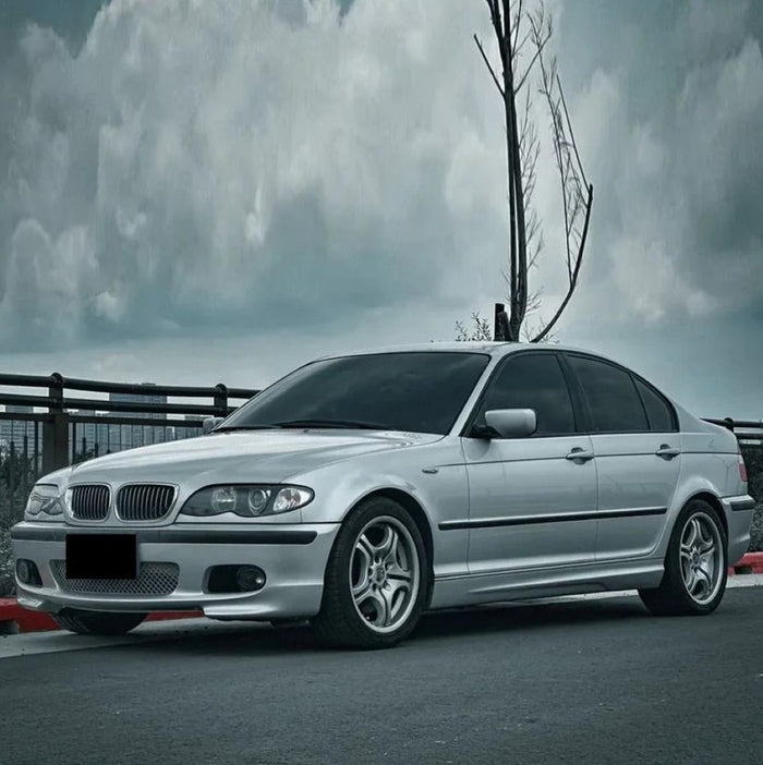 Car Craft Compatible With Bmw 3 Series E46 1998-2004 Upgrade Front Bumper Show Grill Tri Colour 2 Door - CAR CRAFT INDIA