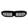 Car Craft Compatible With Bmw 3 Series G20 G21 Pre-facelift 2019-2022 Front Bumper Show Gril Diamond Black ZST-1257 DB CC-11093