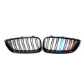 Car Craft Front Bumper Grill Compatible With Bmw 3 Series