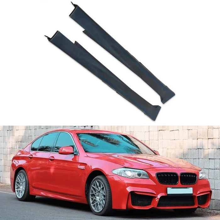 Car Craft Compatible With Bmw 5 Series F10 2010-2017 M Sport M4 Side Skirt Splitter Running Board CC-10681