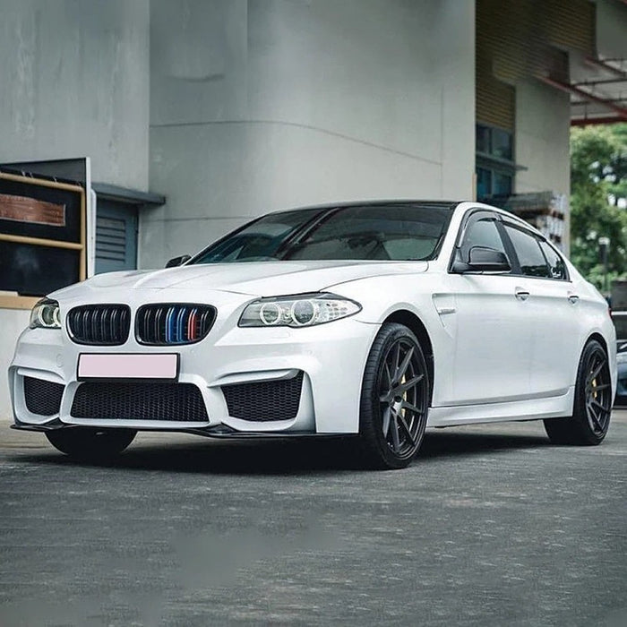 Car Craft Compatible With Bmw 5 Series F10 2010-2017 M Sport M4 Side Skirt Splitter Running Board CC-10681