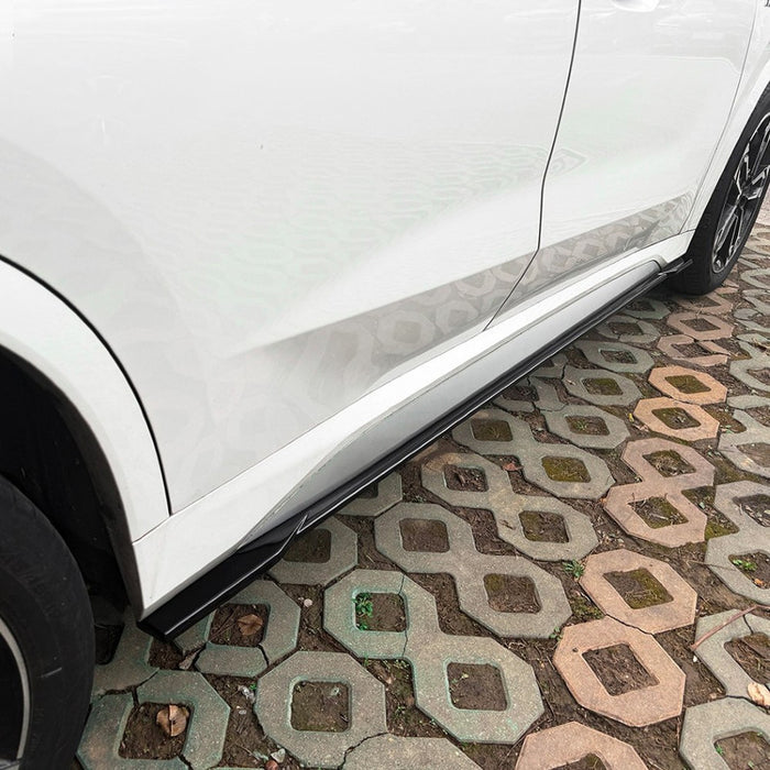 Car Craft Compatible With Bmw X1 U11 2023-2026 Side Skirt Splitter Trim Running Board Zst-1530 Gb Glossy Black CC-10992