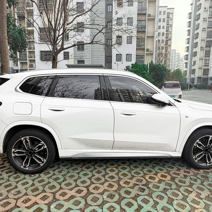 Car Craft Compatible With Bmw X1 U11 2023-2026 Side Skirt Splitter Trim Running Board Zst-1530 Gb Glossy Black CC-10992