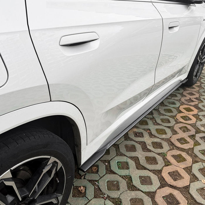 Car Craft Compatible With Bmw X1 U11 2023-2026 Side Skirt Splitter Trim Running Board Zst-1530 Gb Glossy Black CC-10992