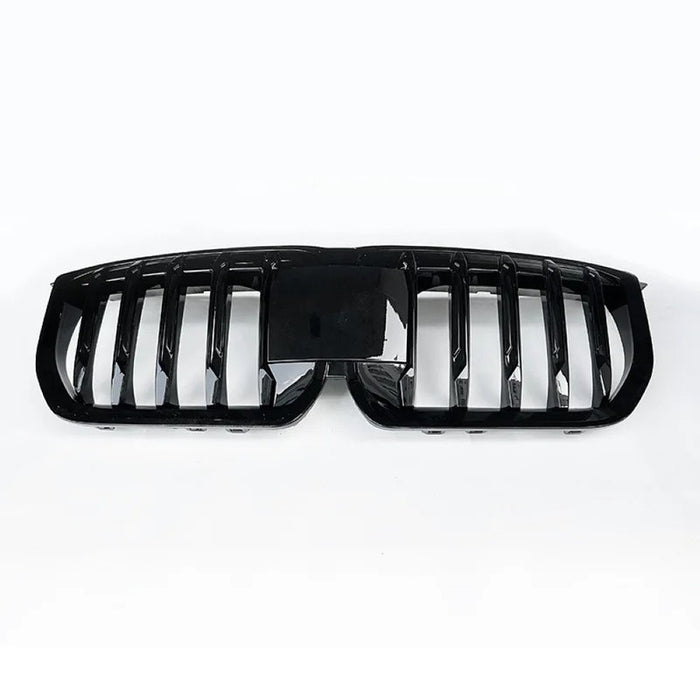 Car Craft Compatible With Bmw X1 U11 2023+ Front Bumper Show Grill Glossy Black CC-9077 - CAR CRAFT INDIA