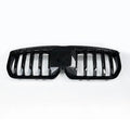 Car Craft Compatible With Bmw X1 U11 2023+ Front Bumper Show Grill Glossy Black CC-9077 - CAR CRAFT INDIA
