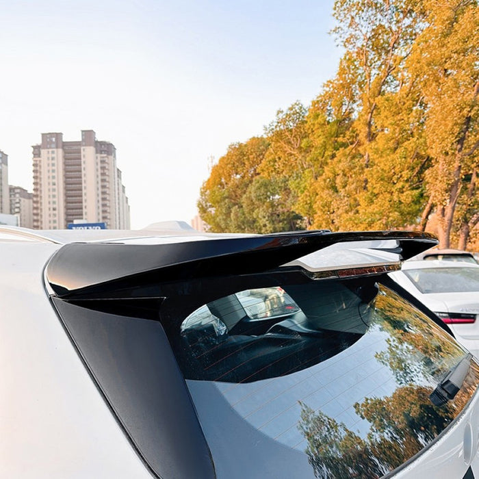Car Craft Compatible With Bmw X1 U11 2023+ Rear Roof Boot Wing Lip Spoiler Carbon Fiber Look Zst-607 Cf - CAR CRAFT INDIA