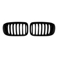 Car Craft Compatible With Bmw X3 F25 Lci 2014-2017 Front Bumper Show Gril Glossy Black Single Line ZST-1479 SINGLE LINE CC-11074