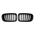 Car Craft Compatible With Bmw X3 F25 Lci 2014-2017 Front Bumper Show Gril Glossy Black Dual Line ZST-1479 DOUBLE LINE CC-11075