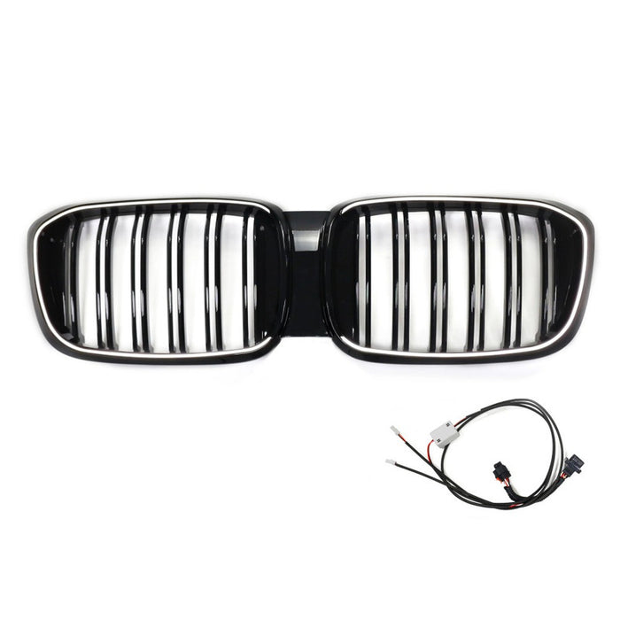 Car Craft Compatible With Bmw X3 G01 2018-2021 Front Bumper Show Illuminated Led Glow Grill - CAR CRAFT INDIA