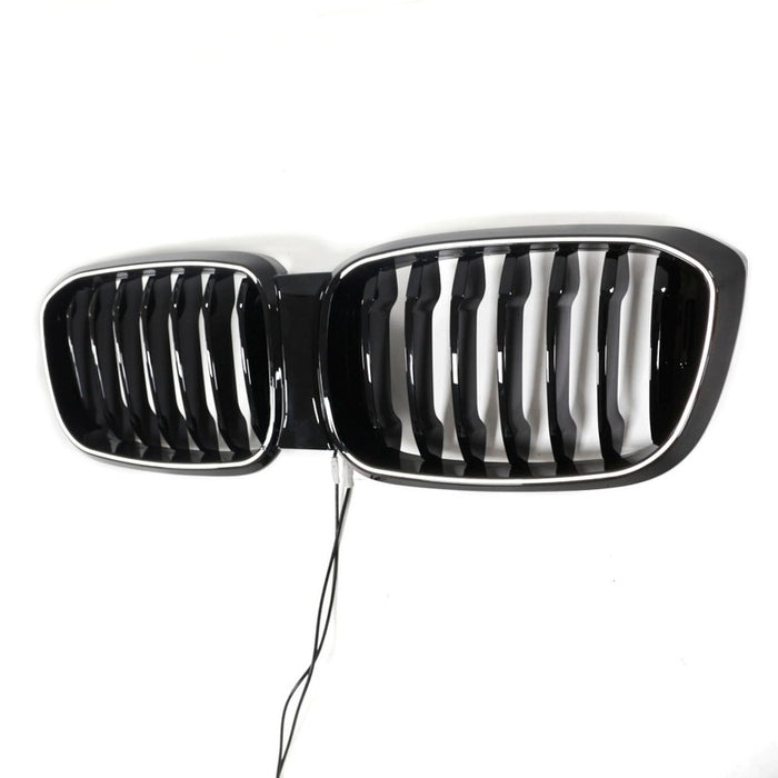 Car Craft Compatible With Bmw X3 G01 2018-2021 Front Bumper Show Illuminated Led Glow Grill - CAR CRAFT INDIA