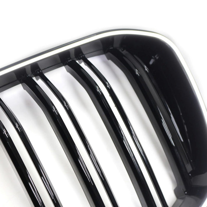Car Craft Compatible With Bmw X3 G01 2018-2021 Front Bumper Show Illuminated Led Glow Grill - CAR CRAFT INDIA
