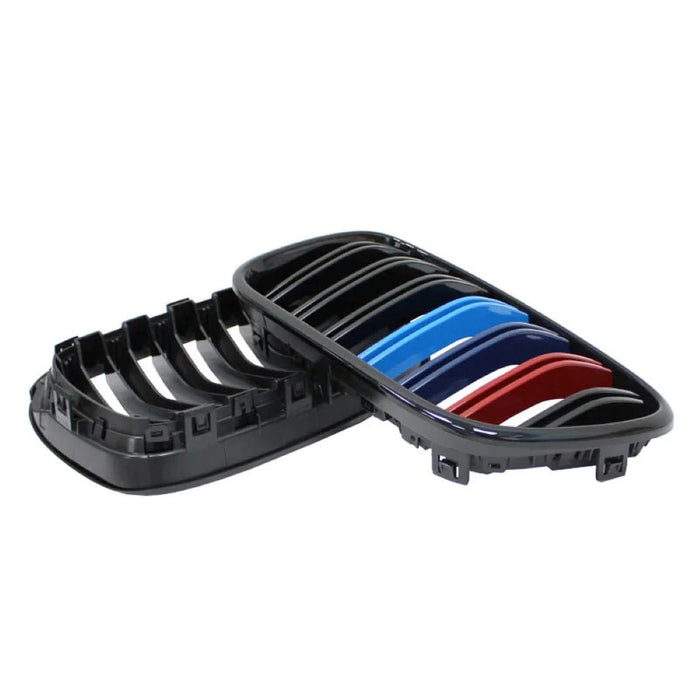 Car Craft Compatible With Bmw X3 X4 F25 F26 2010-2013 Front Bumper M Tri Colour Show Grill - CAR CRAFT INDIA