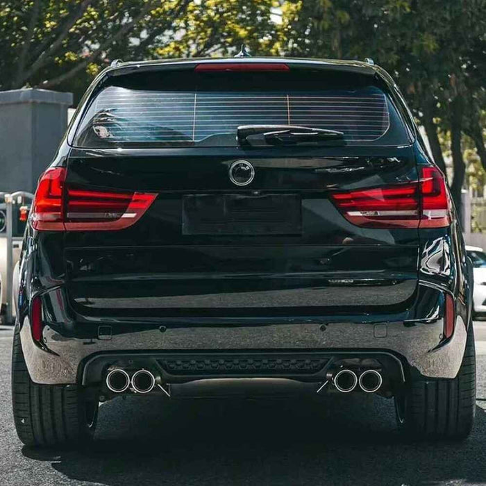 Car Craft Compatible With Bmw X5 F15 2013-2018 Exhaust Tips Tail Pipe Midpipe Muffler With Clamp Gc CC-9341 - CAR CRAFT INDIA