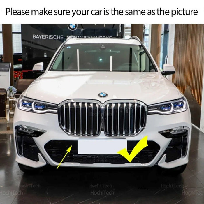 Car Craft Compatible With Bmw X7 G07 2019-2021 Front Bumper M Tri Colour Show Grill - CAR CRAFT INDIA