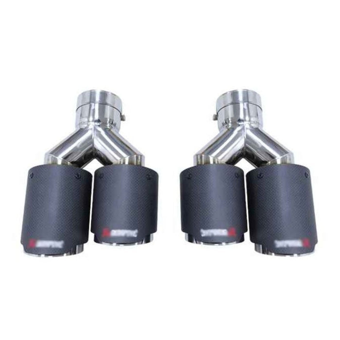 Car Craft Compatible With Bmw Z4 G29 2019-2025 Rear Bumper Exhaust Tip Pipe Mufflers Nozzle - CAR CRAFT INDIA