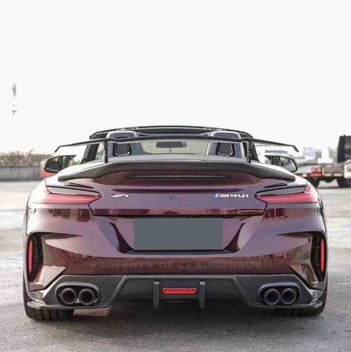 Car Craft Compatible With Bmw Z4 G29 2019-2025 Rear Bumper Exhaust Tip Pipe Mufflers Nozzle - CAR CRAFT INDIA