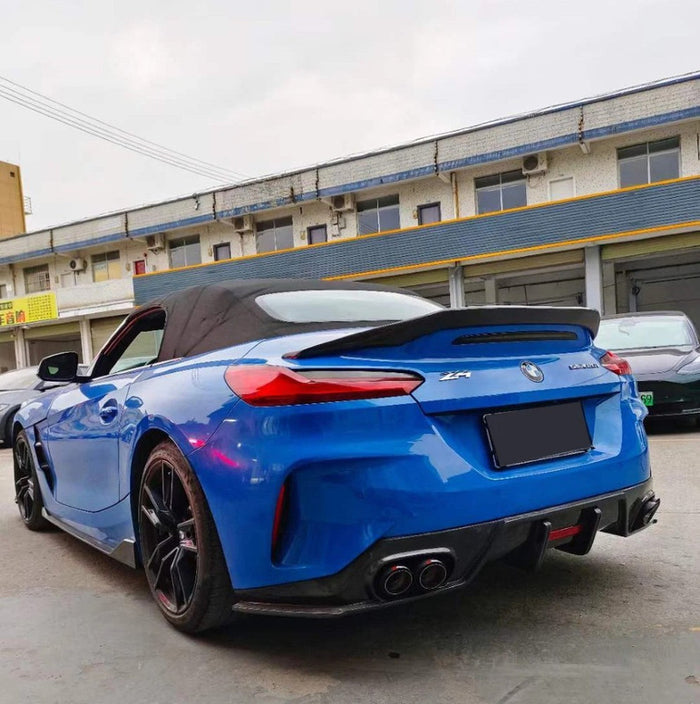 Car Craft Compatible With Bmw Z4 G29 2019-2025 Rear Bumper Exhaust Tip Pipe Mufflers Nozzle - CAR CRAFT INDIA