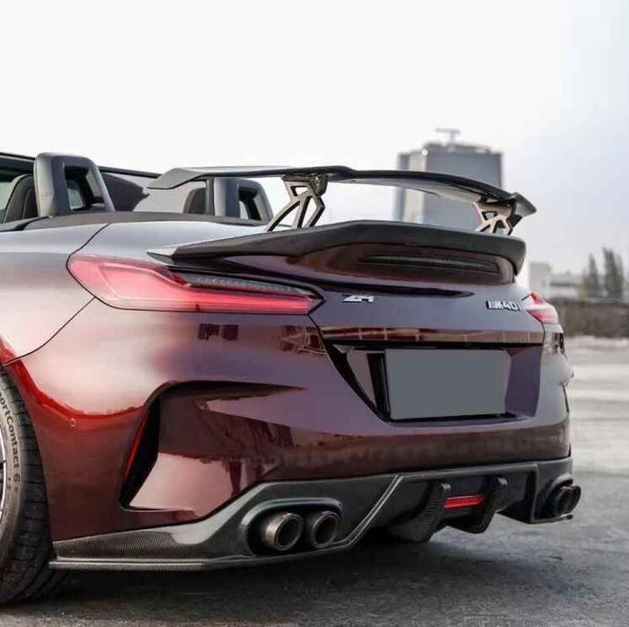 Car Craft Compatible With Bmw Z4 G29 2019-2025 Rear Bumper Exhaust Tip Pipe Mufflers Nozzle - CAR CRAFT INDIA