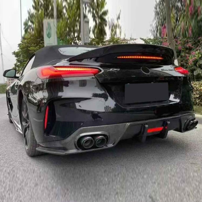 Car Craft Compatible With Bmw Z4 G29 2019-2025 Rear Bumper Exhaust Tip Pipe Mufflers Nozzle - CAR CRAFT INDIA