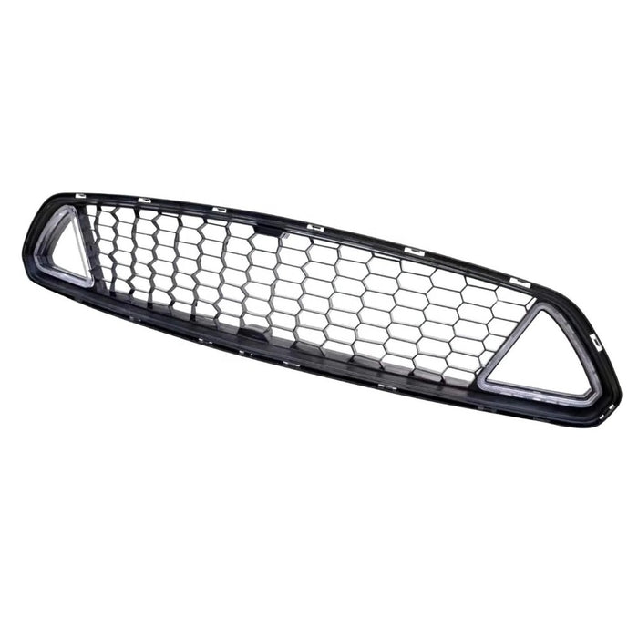 Car Craft Compatible With Ford Mustang 2015-2017 Front Bumper Show Illluminated Led Drl Mesh Grill CC-7967 - CAR CRAFT INDIA
