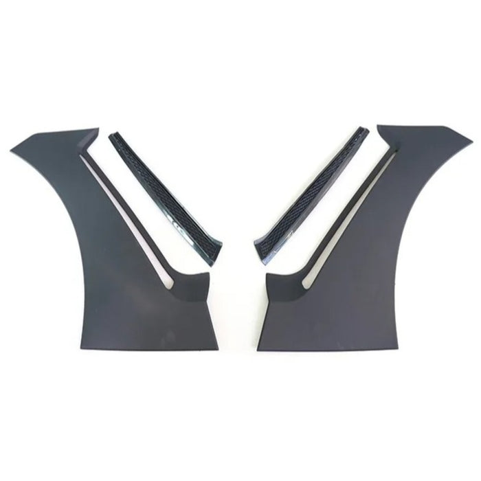Car Craft Compatible With Ford Mustang 2015-2020 Front Panel Side Scoops Side Fender Vent Gt350 Style CC-7961 - CAR CRAFT INDIA