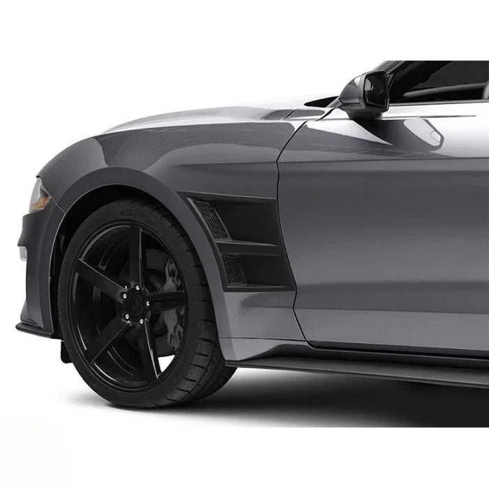 Car Craft Compatible With Ford Mustang 2015-2020 Front Panel Side Scoops Side Fender Vent 3d Style CC-7962 - CAR CRAFT INDIA