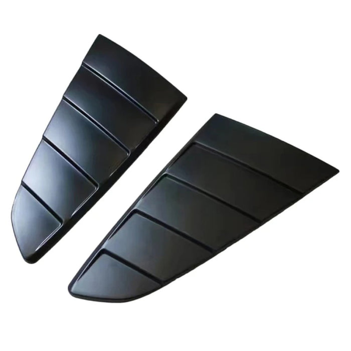 Car Craft Compatible With Ford Mustang 2015-2020 Rear Side Quarter Window Louver Trim Cover CC-7964 - CAR CRAFT INDIA