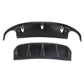 Car Craft Compatible With Jaguar Xf Xfr 2011-2016 Rear Bumper Lip Diffuser Glossy Black - CAR CRAFT INDIA